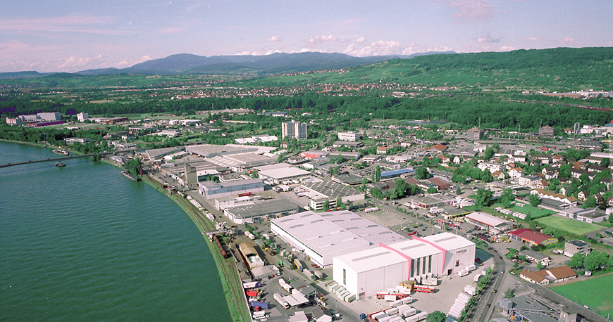 Hauptstandort von FRÖDE Basel in Weil am Rhein im Dreiländereck von Deutschland, Schweiz und Frankreich